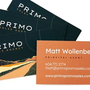 Soft Touch Laminated Business Cards